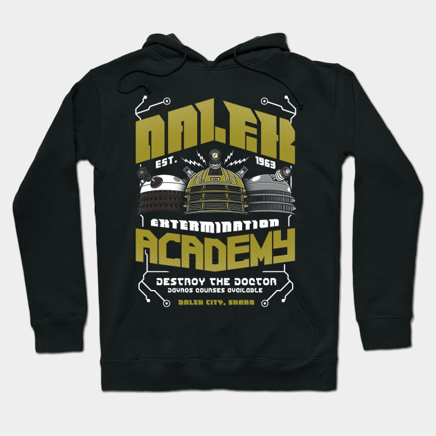 Dalek Academy Hoodie by Arinesart